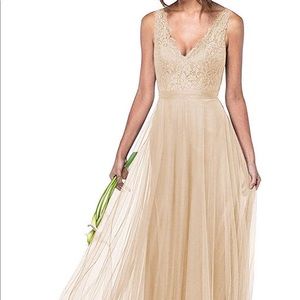 Bridesmaid / prom / formal maxi dress